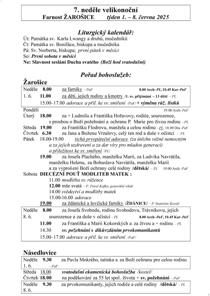 7&nbsp;velikonoční 25