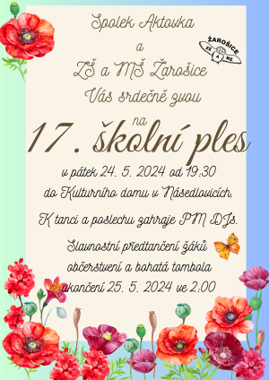 Školní ples 1
