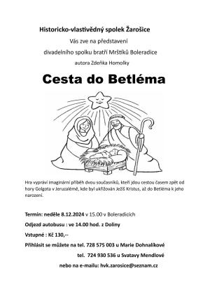 Zájezd do divadla v Boleradicích