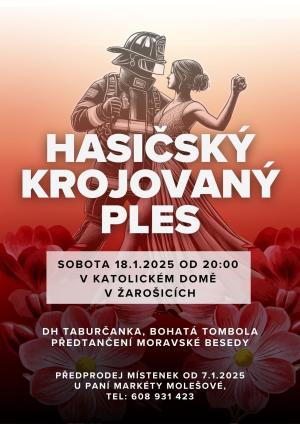 Hasičský krojovaný ples 1