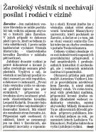 Žarošický věstník